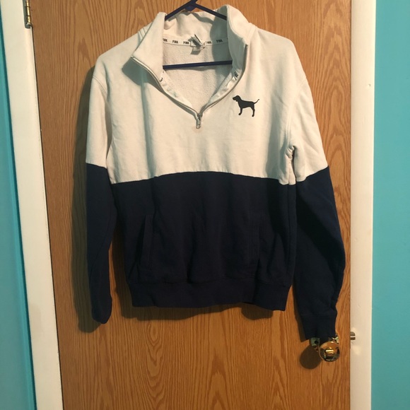 PINK Victoria's Secret Tops - XS qtr zip pullover with pockets from Pink